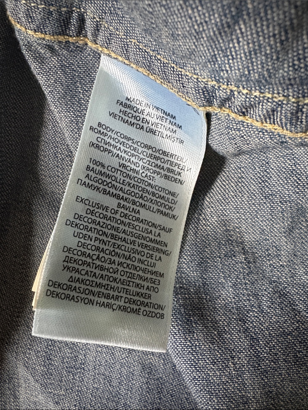 NWOT Ralph Lauren Denim Shirt Dress size 14 - Picture 5 of 7